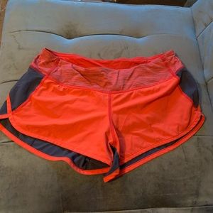 Lululemon red shorts